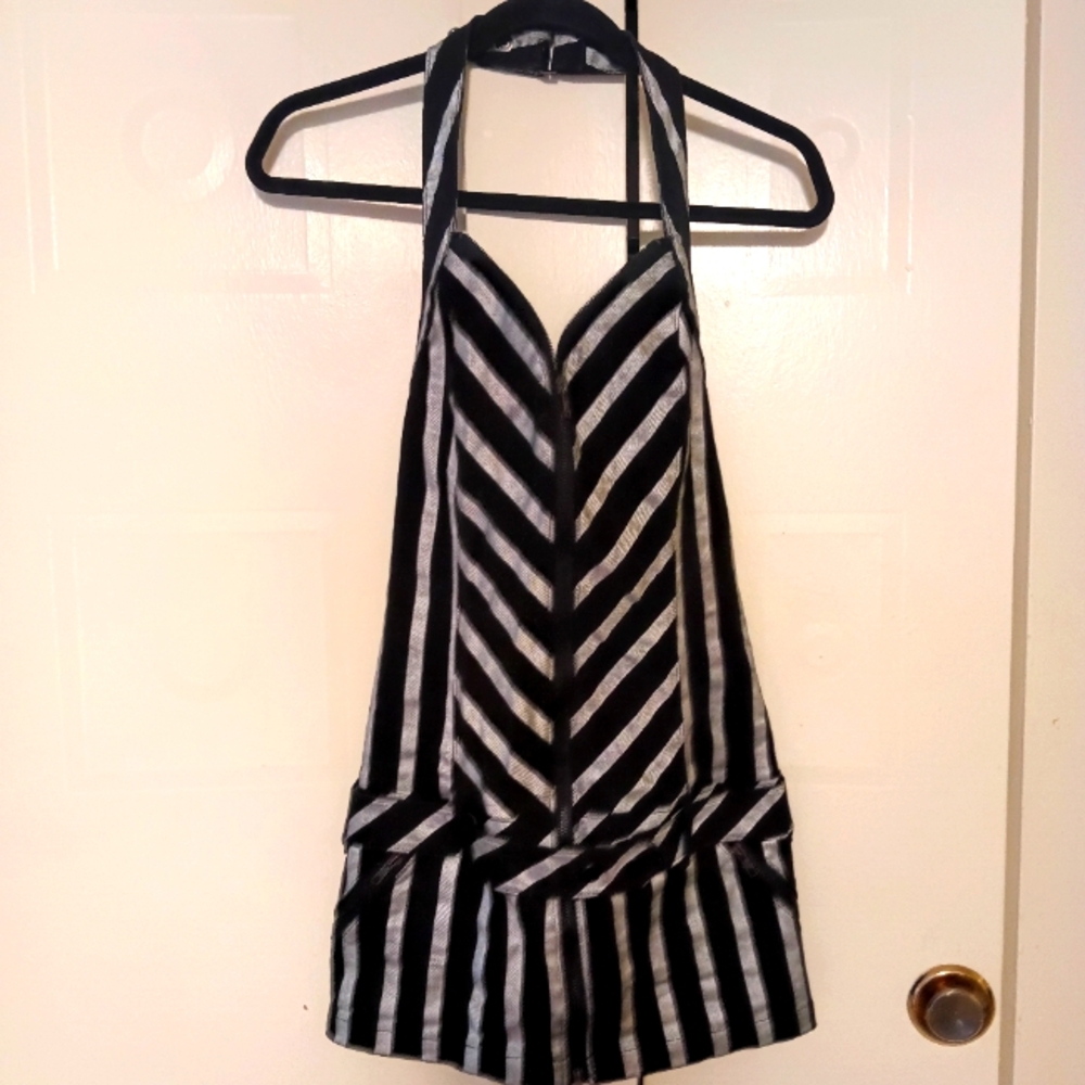 LIP SERVICE PSYCHO CIRCUS DRESS RARE Size Medium Y2K Mini Dress